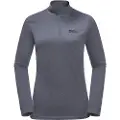 Jack Wolfskin Sky Thermal Half Zip T-shirt Med Lange ærmer