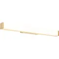 QAZQA Badeværelsesvæglampe messing 62 cm inkl. LED IP44 - Cascada