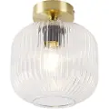 QAZQA Smart loftslampe messing inkl. Wifi A60 - Karel