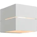 QAZQA Moderne væglampe hvid 9,7 cm - Transfer Groove