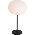 QAZQA Moderne bordlampe hvid genopladelig - Maloi