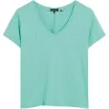 Superdry Studios Slub Embroidered Kortærmet V-hals T-shirt