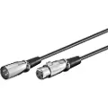 Goobay XLR 3pins Cable - Black - 2m