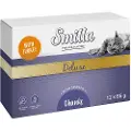 Smilla Deluxe Chunks 12 x 85 g - med Kalkun & Spinat