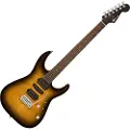 Charvel MJ DK24 HSH 2PT W Mahogany with Flame Maple Wenge Fingerboard Antique Burst