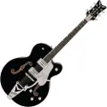 Gretsch Falcon Hollow Body with StringThru Bigsby Chrome Hardware Black