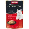 Animonda Vom Feinsten Adult i sauce 18 x 50 g - Kyllingefilet + oksekød i tomatsauce