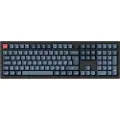 Keychron V6 MAX QMK/VIA Wireless RGB Hot Swap Jupiter Brown - Carbon Black - Tastatur - Nordisk - Sort