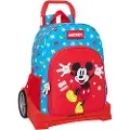 Safta Mickey Mouse Med Trolley Evolution Fantastisk Rygsæk Med Hjul