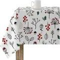 Muare Merry Christmas Pletbestandig Dug 250x139 Cm