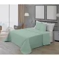 Muare Mikrosatin Bundlagen Til 135 Cm Seng 235x270 Cm
