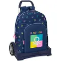 Safta Evolution Benetton Rygsæk Med Hjul