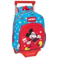 Safta 612333020 Mickey Mouse Fantastic 10l 28x10x34 Cm Rygsæk Med Hjul