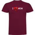 Kruskis I Love Mum T-shirt Med Korte ærmer