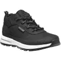 Timberland Timberlandtil drenge. TB0A2GHZ0151 Træningssko med snørebånd i læder Field Trekke sort (30), Fast, Blonder, Casual, børnetøj