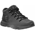 Timberland Timberlandunisex til børn. TB0A2GCN0151 Sprint Trekker snøresko i læder til mellemstørrelse, sort (24), Fast, Blonder, Casual, børnetøj