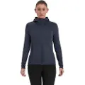 Montane F Protium Lite Hoodie, fleecetrøje, dame, blå