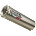 Gpr Exclusive M3 Natural Titanium Gsx-s 1000 F 15-16 Euro 3 Homologeret Fuldlinjesystem