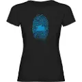 Kruskis Motorbiker Fingerprint T-shirt Med Korte ærmer
