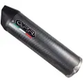 Gpr Exhaust Systems Furore Poppy Moto Guzzi Stelvio 1200 4v 08-10 Ref:gu.29.cat.fupo Oval Lyddæmper Typegodkendt