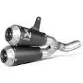 Akrapovic Line Titanium Scrambler Icon/urban Enduro/classic/full Throttle 18 Ref:s-d8so4-cubtbl/1 Ikke-homologeret Slip-on Lyddæmper