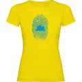 Kruskis Motorbiker Fingerprint T-shirt Med Korte ærmer