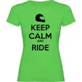 Kruskis Keep Calm And Ride T-shirt Med Korte ærmer