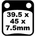EBC Fa-hh Series Fa054hh Sintrede Bremseklodser