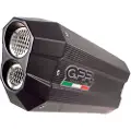 Gpr Exhaust Systems Sonic Poppy Bmw R 1200 R Lc 17-18 Ref:e4.bmw.96.sopo Stainless Steel Homologeret Slip On Lyddæmper