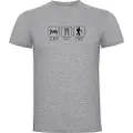 Kruskis Sleep Eat And Trek T-shirt Med Korte ærmer