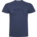 Kruskis Sleep Eat And Climb T-shirt Med Korte ærmer