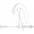 Mavic Kit 12 Rear Ds Com Pro Carbon Ust Eger