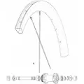 Mavic Kit 12 Front/rear Cosmic Pro Carbon Ust Disc Eger
