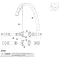 Mavic E-crossmax/e-xa 27.5 Venstre Eger 14 Enheder