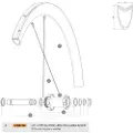 Mavic Cosmic Pro Carbon Sl T Disc Forhjulsspejlene 12 Enheder