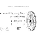 Zipp 3zero 29 Moto Slate Single Rim Klistermærker