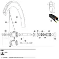 Mavic Comete Pro Carbon Disc Baghjul