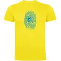 Kruskis Mtb Fingerprint T-shirt Med Korte ærmer