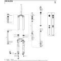 RockShox Yari 140 Mm Solo Air Boost Left Springs Interne