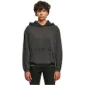 Build Your Brand Acid Washed Oversize Hættetrøje