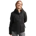 Superdry Superdrytil kvinder. W5011154A Ultimate SD-Wind Microfibre Windbreaker Jacket Ultimate Black (XS), Sort, Casual, Polyester