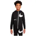 Nike Sportswear Swoosh Fleece Sweatshirt Med Lynlås