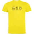 Kruskis Sleep Eat And Ski T-shirt Med Korte ærmer