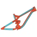 RideWrap Mtb Rammesikringsklistermærker