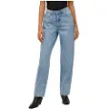 Vila Vikelly Høj Talje Straight Fit Jeans