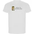Kruskis Born To Snowboard Eco T-shirt Med Korte ærmer