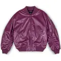 Grimey Iam Pu Leather Bomberjakke