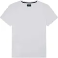 Hackett London Hackett Londontil mænd. HM500775 Klassisk hvid pima fit t-shirt (S), Casual, Bomuld, Korte ærmer