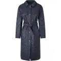 Pepe Jeans Pepe Jeanstil kvinder. PL402276 Nash marineblå jakke (XL), Casual, Nylon, Lange ærmer