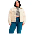 Levi's Plus 90s Sherpa Trucker Denimjakke
